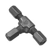 1/8" Compression Tee Tube Fitting